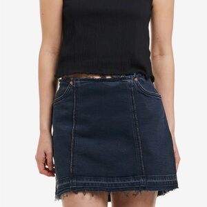 RE/DONE Denim Mini Skirt sz M